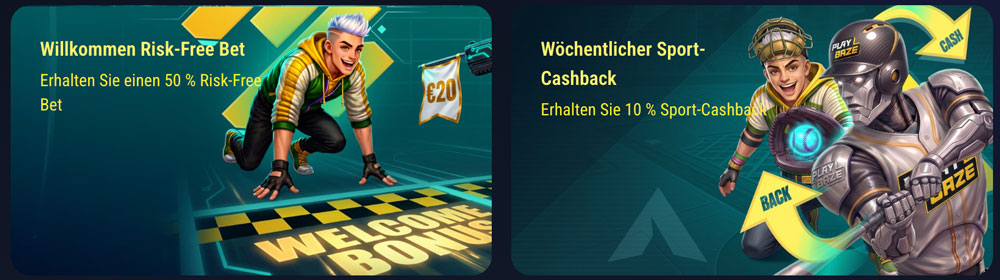 BlayBaze Sportwetten Bonus