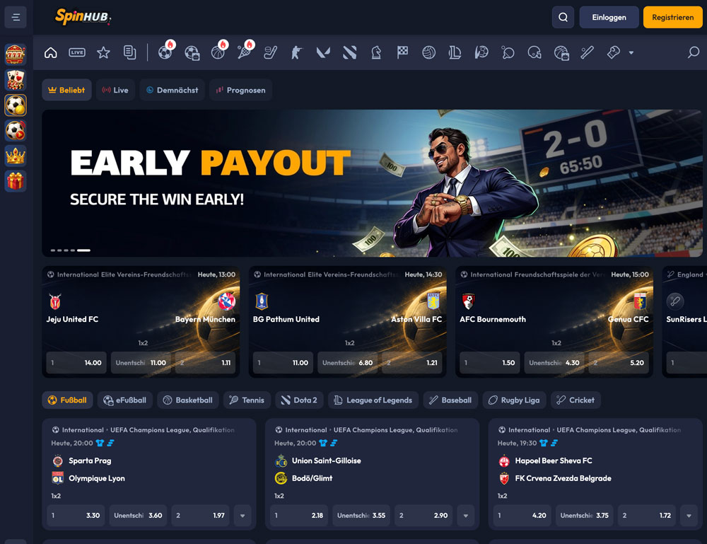 Spinhub Website
